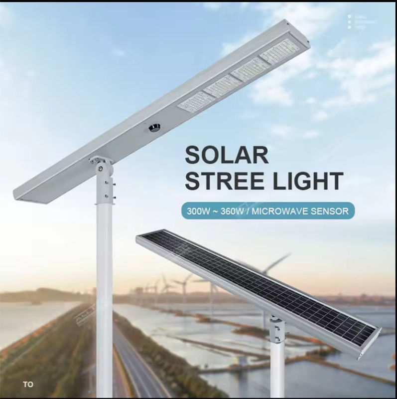 80w 120w 160w weg waterdicht straatlicht buiten zonneverlichting voor DC 6V Input Voltage