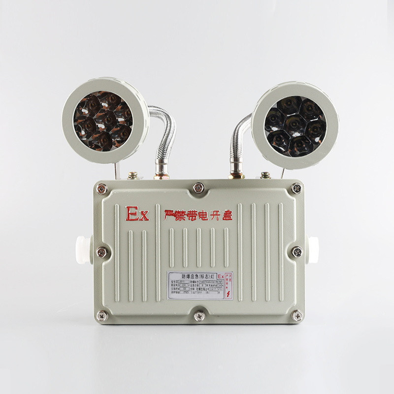 2 X 8W Specificaties Oplaadbaar Twee-kop Uitgang Lichter Explosiebestendige Noodverlichting LED-licht