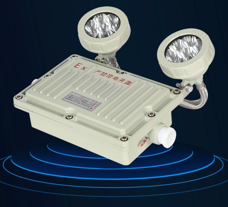 2 X 8W Specificaties Oplaadbaar Twee-kop Uitgang Lichter Explosiebestendige Noodverlichting LED-licht