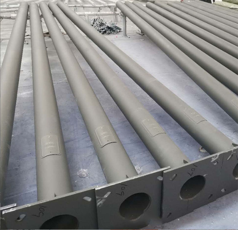 Zonnelampstaaf 3-12 meter enkel/dubbele arm voor buitenverlichtingsoplossingen